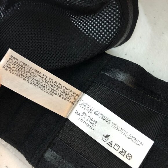 Wacoal Red Carpet Full Figure Underwire Strapless Bra Full Coverage Black 40DD - Picture 6 of 7